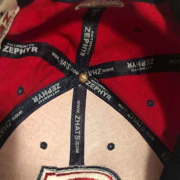 Montreal Canadians Red NHL Zephyr The Z Hat Adjustable Baseball Cap Wool Blend - Picture 7 of 8